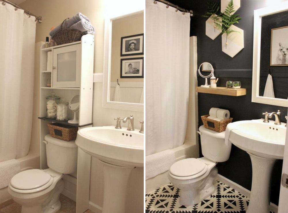 Small bathroom remodel banner