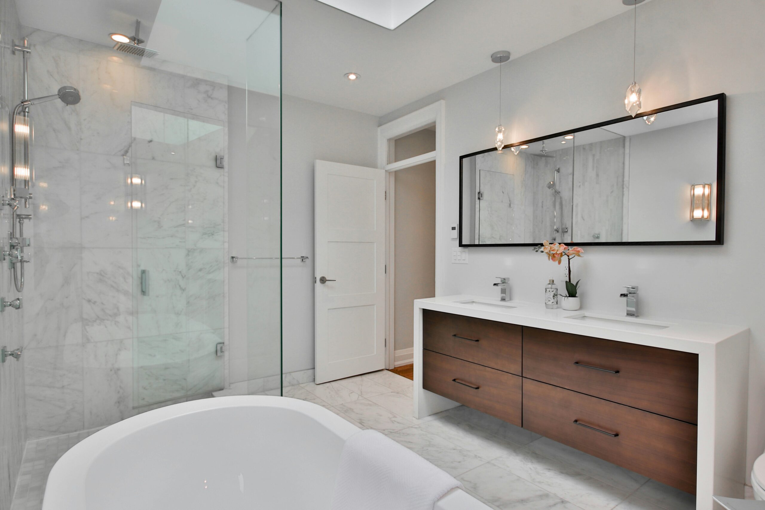 Modern Style Bathroom Ideas banner